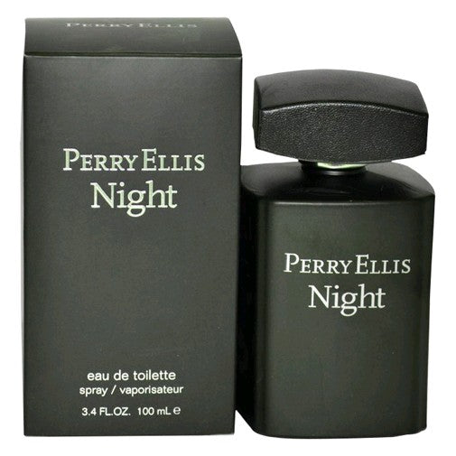 Bottle of Perry Ellis Night by Perry Ellis, 3.4 oz Eau De Toilette Spray for Men